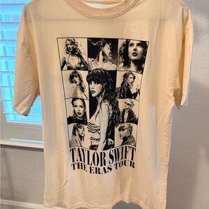 Taylor Swift The Eras Tour Cream T-Shirt